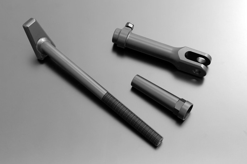 Z/KZ ステンレス アジャスタブルサイドスタンド ブラックスコート