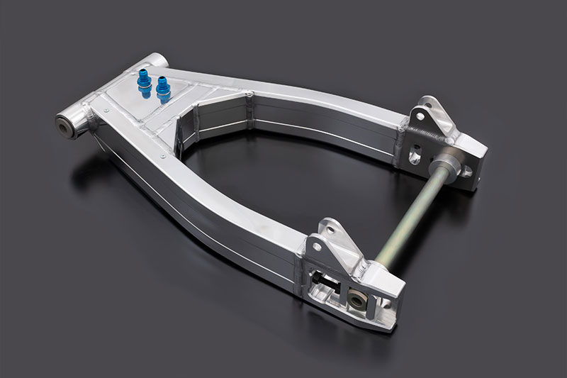 モノコックスイングアーム PMC x GILD design サスペンションマウント