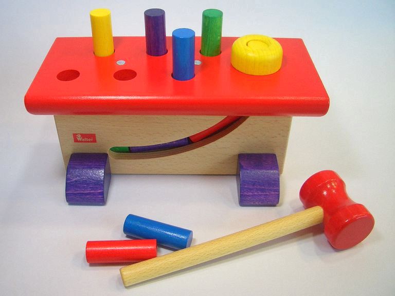 ニック社 大工さん NC64423 ハンマートイ たたく | 1歳ごろから,た