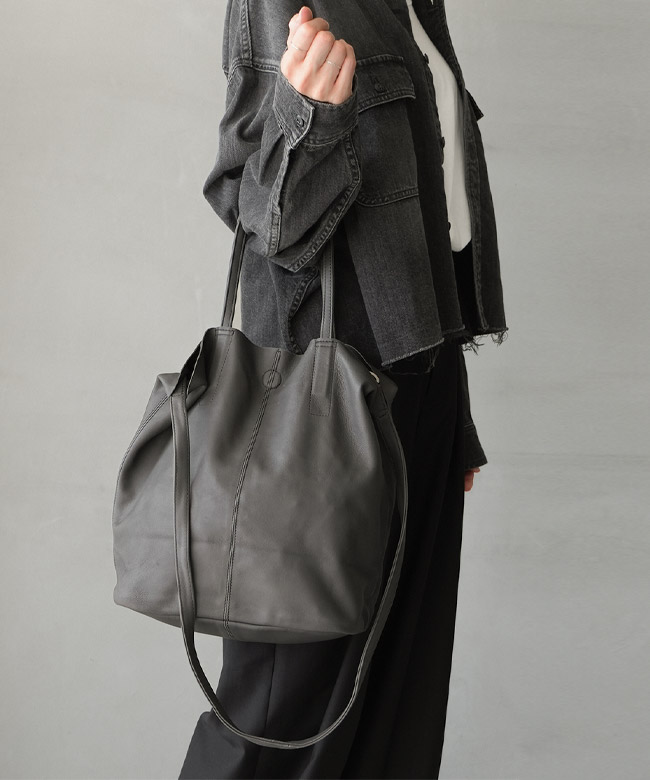 MS-CHA-103]【保存袋付き】Morphee(モルフェ)3WAY MIDIUM TOTE(SHORT