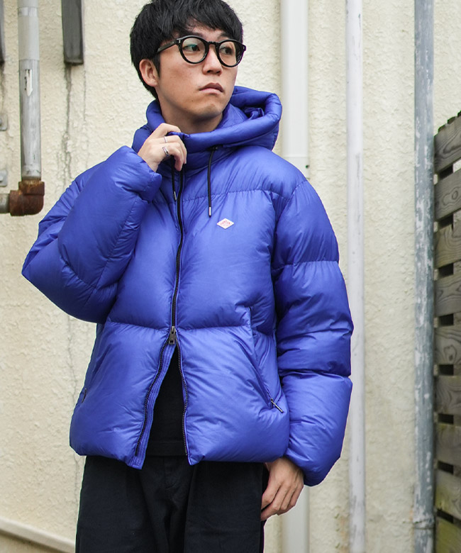 ◇[DT-A0534MCR]DANTON(ダントン) DOWN HOODED JACKET ダウンフード