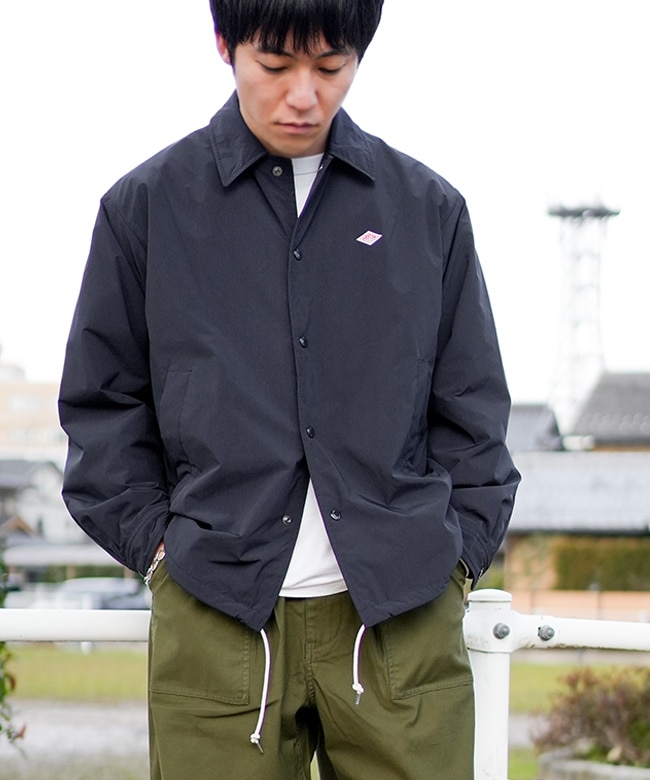 ◇[DT-A0640PNT]DANTON(ダントン) MEN'S INSULATION COACH JACKET