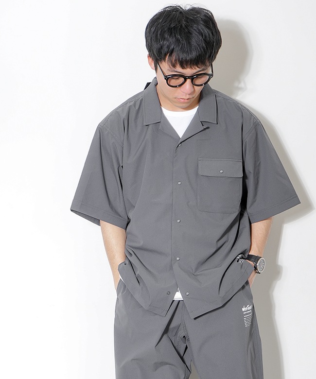 SALE 30%OFF】[WT25041AD]WILD THINGS(ワイルドシングス) OPEN COLLAR