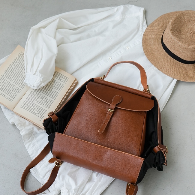 ◇【国内正規販売店】[41014-2-]IL BISONTE(イルビゾンテ) キャンバス