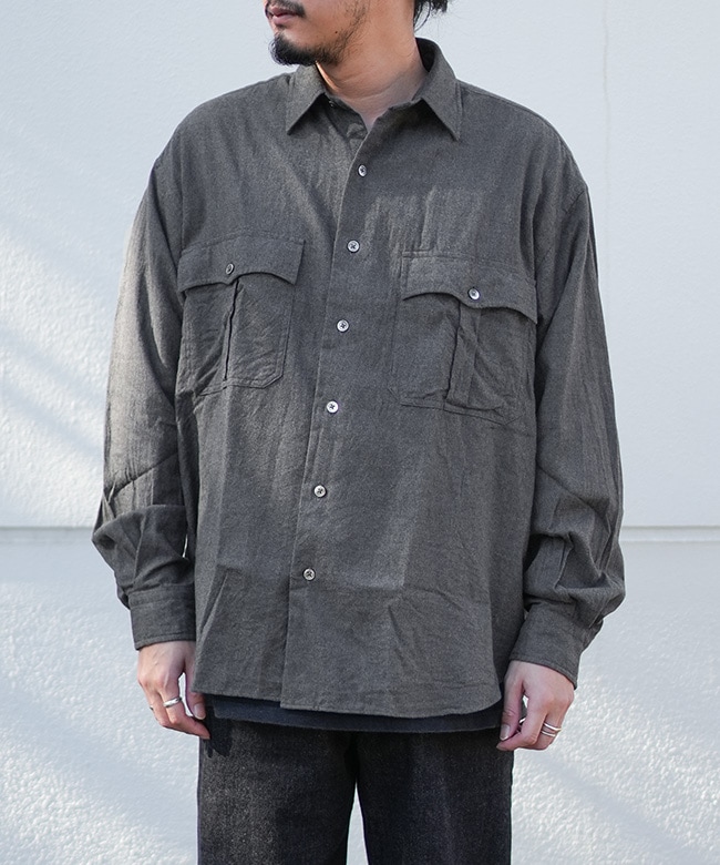 PC-016-2470]PORTER CLASSIC(ポータークラシック) ROLL UP FLANNEL