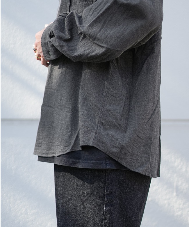 PC-016-2470]PORTER CLASSIC(ポータークラシック) ROLL UP FLANNEL