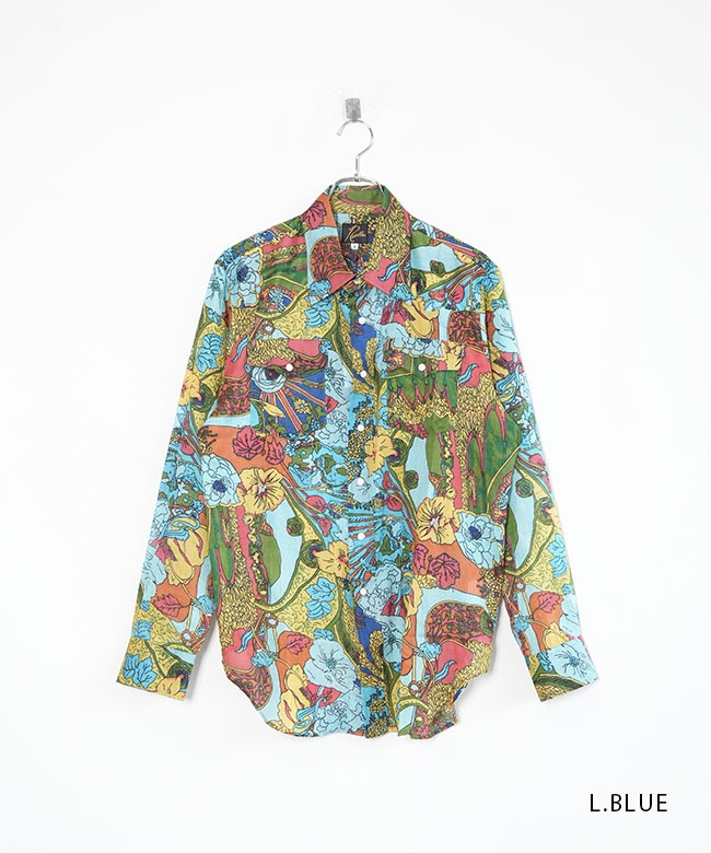 SALE 50%OFF】[QV299]NEEDLES(ニードルズ) Western Shirt - Printed