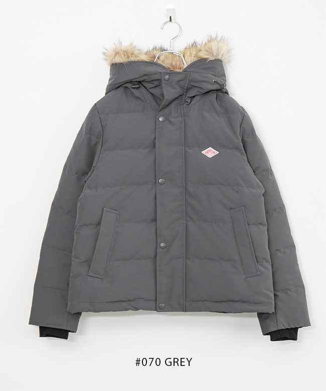 DT-A0007TET] DANTON(ダントン) FAKE FAR HOODED DOWN JACKET(フェイク