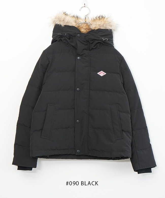 DT-A0007TET] DANTON(ダントン) FAKE FAR HOODED DOWN JACKET(フェイク