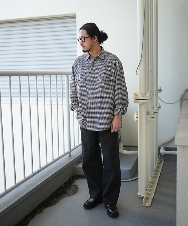 PC-016-3042]PORTER CLASSIC(ポータークラシック) ROLL UP FLANNEL