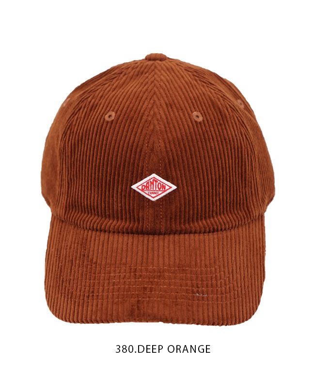◇[DT-H0227CUR]DANTON ダントン CORDUROY 6PANEL CAP コーデュロイ6