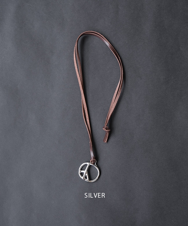 pu028]NEEDLES(ニードルズ) Peace Pendant-Brass ピースペンダント