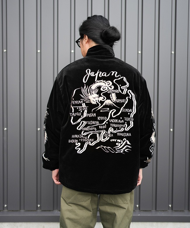 SALE 30%OFF】[GL15554]gold(ゴールド) VELVETEEN SUKA TRACK JACKET