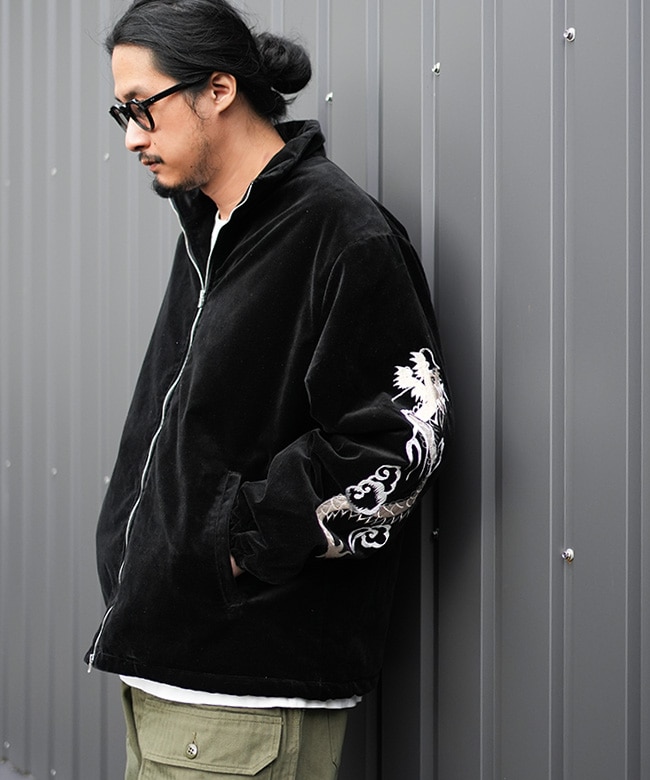 SALE 30%OFF】[GL15554]gold(ゴールド) VELVETEEN SUKA TRACK JACKET