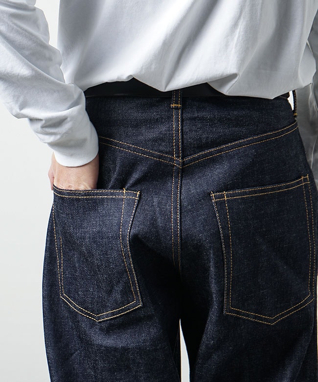 5724-81512]SCYE BASICS(サイベーシックス) セルヴィッチ デニム