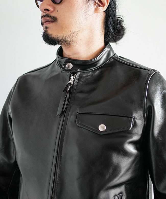 25W-SJ66]PHERROW'S(フェローズ) レザージャケット シングル