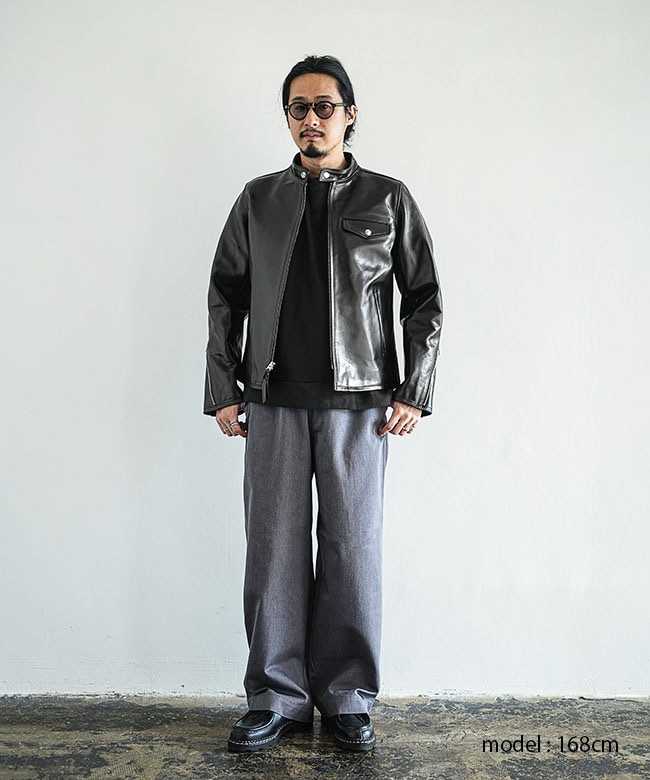 25W-SJ66]PHERROW'S(フェローズ) レザージャケット シングル