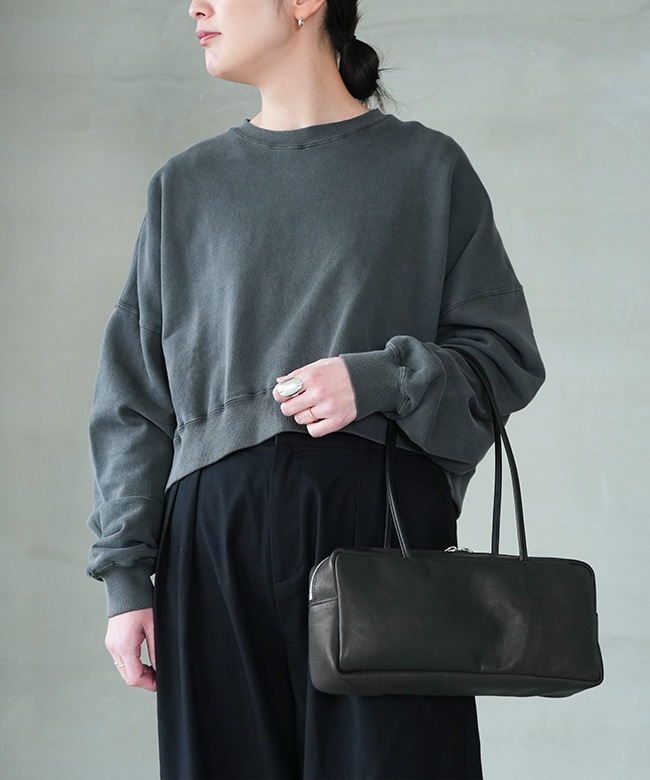 M174]【保存袋付き】MORMYRUS(モルミルス) グロスレザー ロング