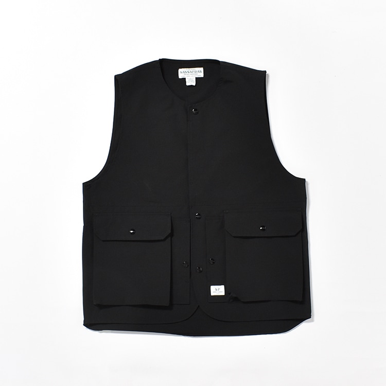 SF-242166]SASSAFRAS(ササフラス)Cultivator Vest / P/C Weather