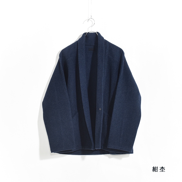 JK-21]MITTAN(ミタン/ミッタン)ウール半纏ブルゾン | MITTAN(ミタン