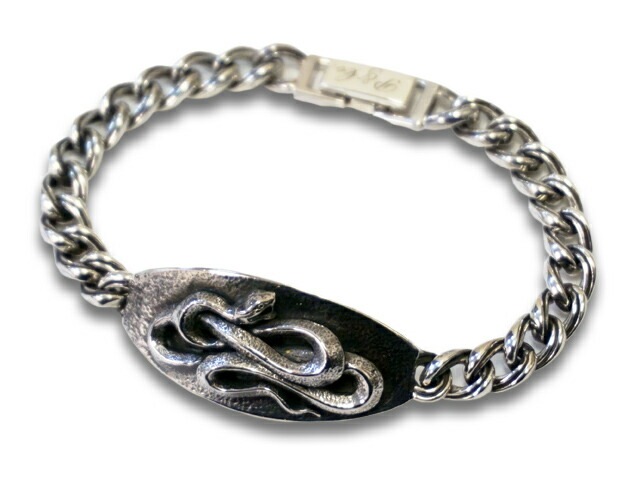 Peanuts&Co/ピーナッツカンパニー】「Snake Plate Bracelet/スネーク