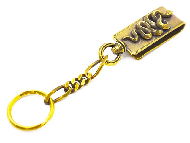 Peanuts&Co/ピーナッツカンパニー】「Snake Clip Type Key Chain