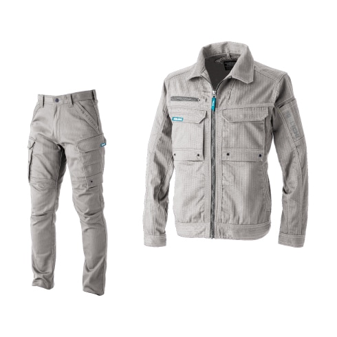 寅壱 9540-124 9540-219 ワークジャケット カーゴパンツ 上下セット