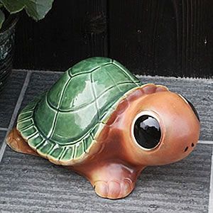 信楽焼 動物 10号福亀おきもの（火色） 信楽焼かめ［ok-0030