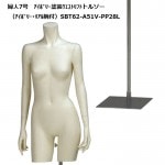 婦人5号 白ｽﾀｲﾘｯｼｭウエストリフトトルソー 白リアル腕付 専用スチール