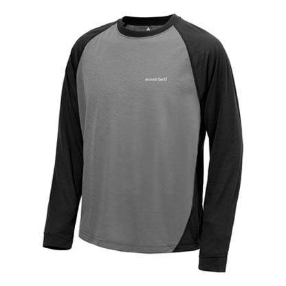 モンベル mont-bell スーパーメリノウール M.W. ラウンドネックシャツ