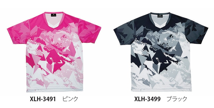 XLH-349 ゲームシャツ（襟なし） | ルーセント ゲームウェア（ユニ