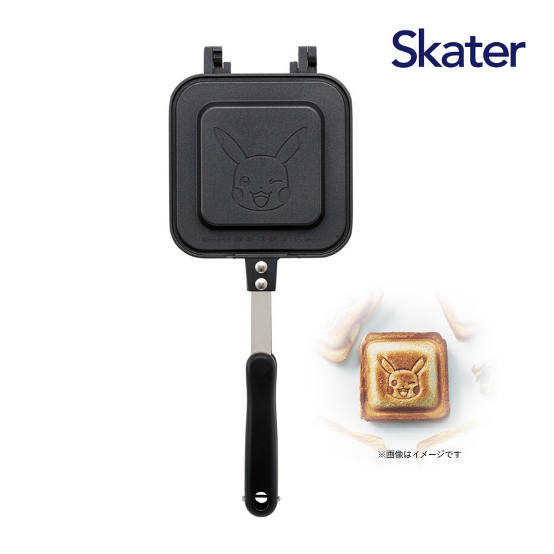 ユアサプライムス.com｜アルミ製 ホットサンドパン ピカチュウ23