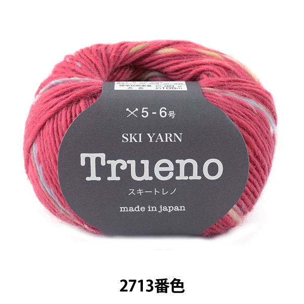 秋冬毛糸 『SKI TRUENO (スキー トレノ) 2713番色』 SKIYARN