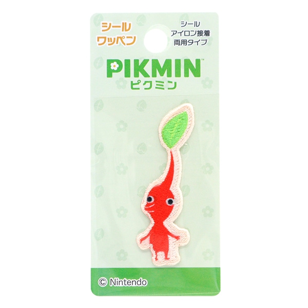 ワッペン 『ピクミン 赤ピクミン シールワッペン PMS003』 雑貨