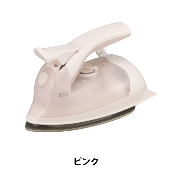 アイロン本体 『ミニスチームアイロン ピンク DMS-2103 PK』 DOSHISHA