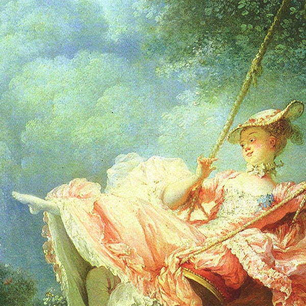 アートパネル 『世界の名画07 ぶらんこ』 Art Promote 画材・文具,絵画