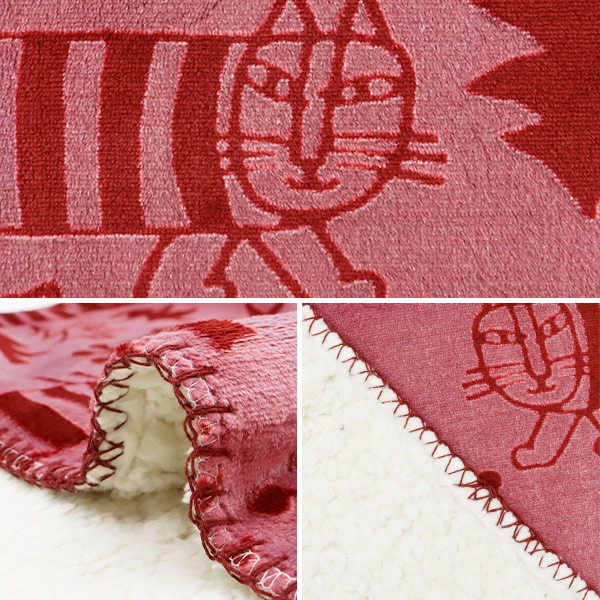 防寒具『オパール加工ブランケット リサ・ラーソン ウィンターマイキー