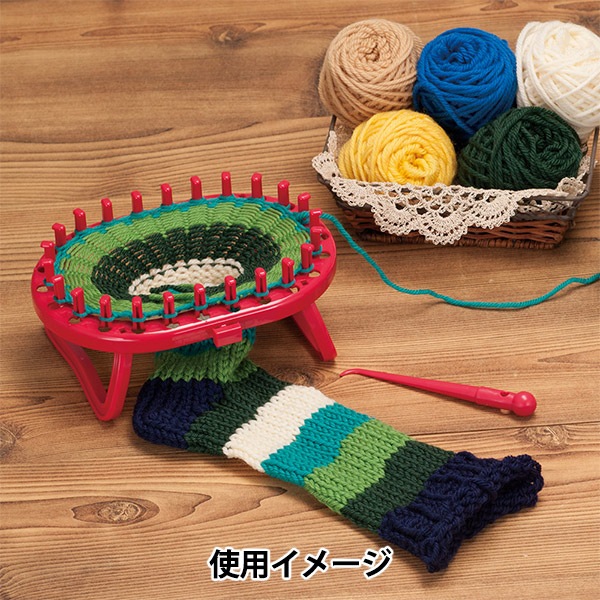 編み物ツール 『オーバルニットルーム 57-967』 Clover クロバー 毛糸