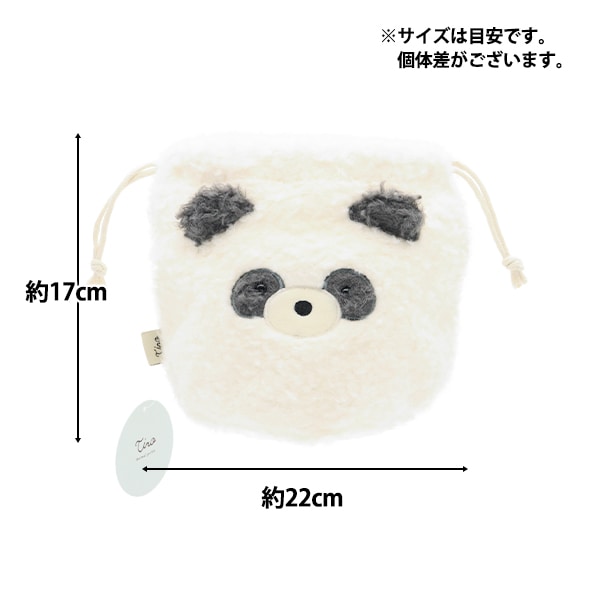 玩具 『アニマル巾着 パンダ TY012 G』 生活雑貨,玩具| ホビー材料の