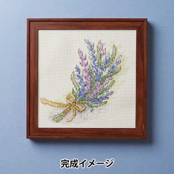 刺しゅうキット 『花の色クロスステッチ ミモザ 827』 戸塚刺しゅう