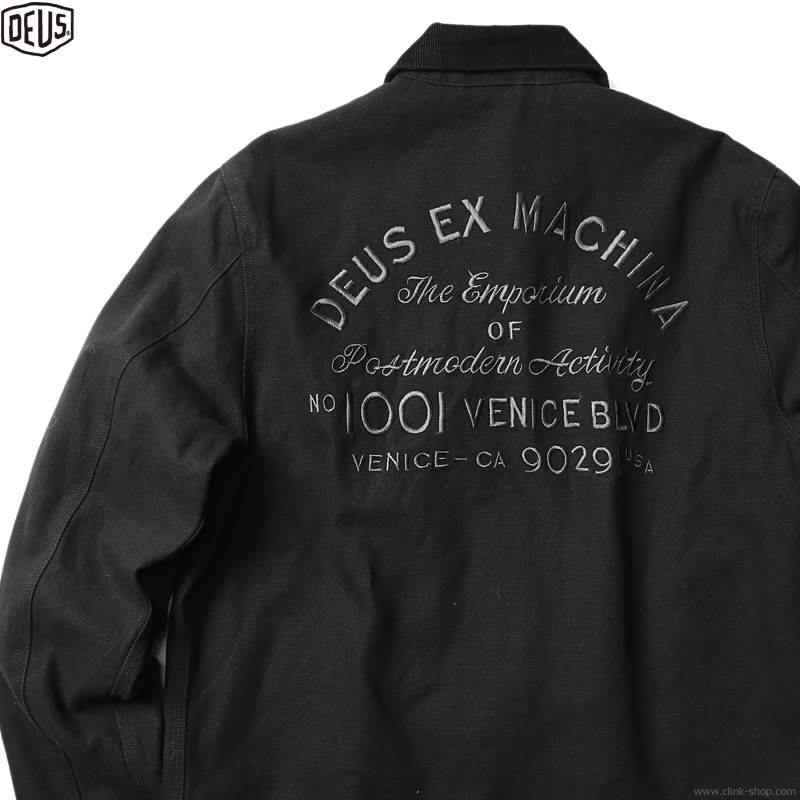 CLINK｜DEUS EX MACHINA ADDRESS WORKWEAR JACKET (BLACK)｜東京