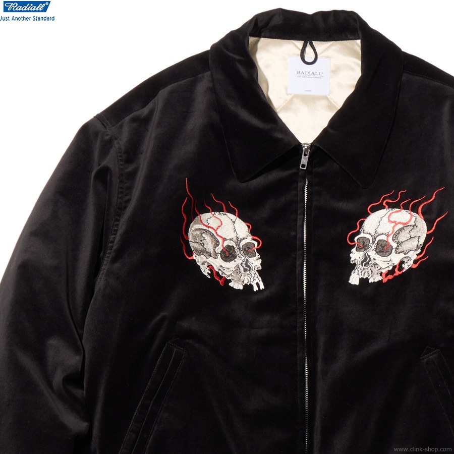 CLINK｜RADIALL Nozarasi - SOUVENIR JACKET (BLACK) [RAD-25AW-JK005