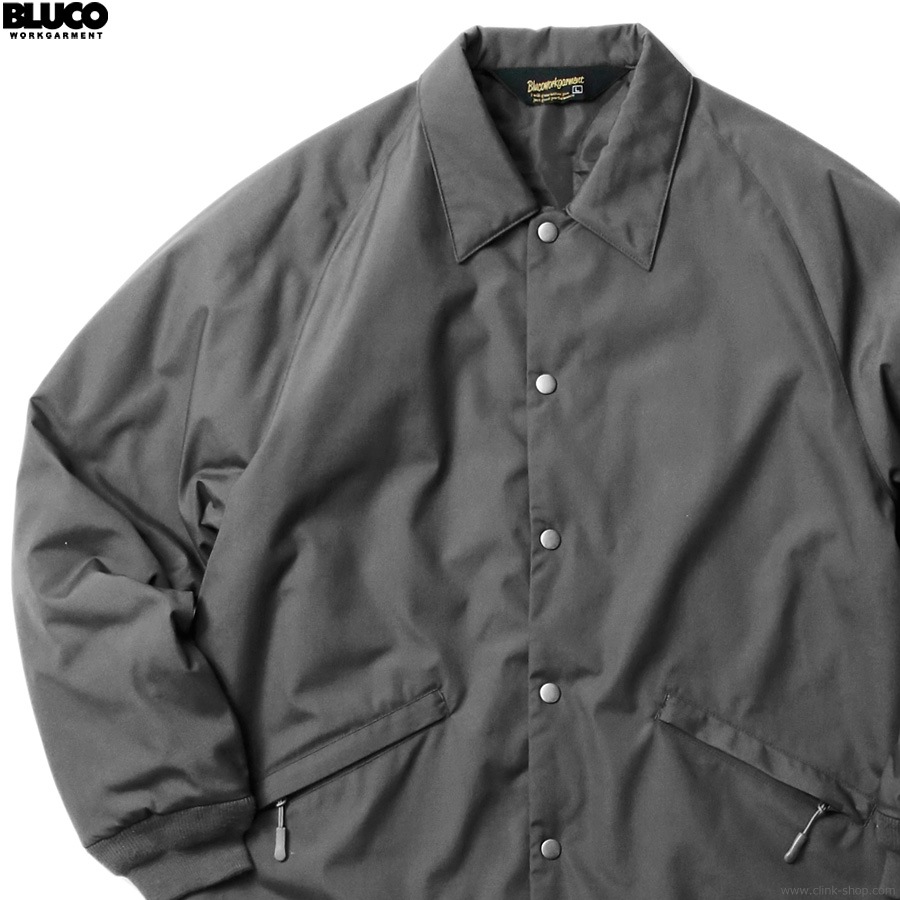 CLINK｜BLUCO QUILTING COACH JACKET (CHARCOAL) [1351]｜東京・吉祥寺