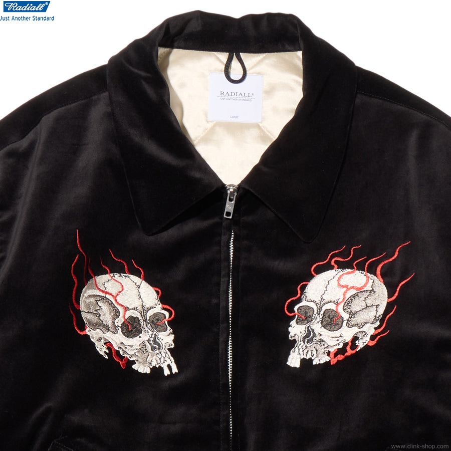 CLINK｜RADIALL Nozarasi - SOUVENIR JACKET (BLACK) [RAD-25AW-JK005
