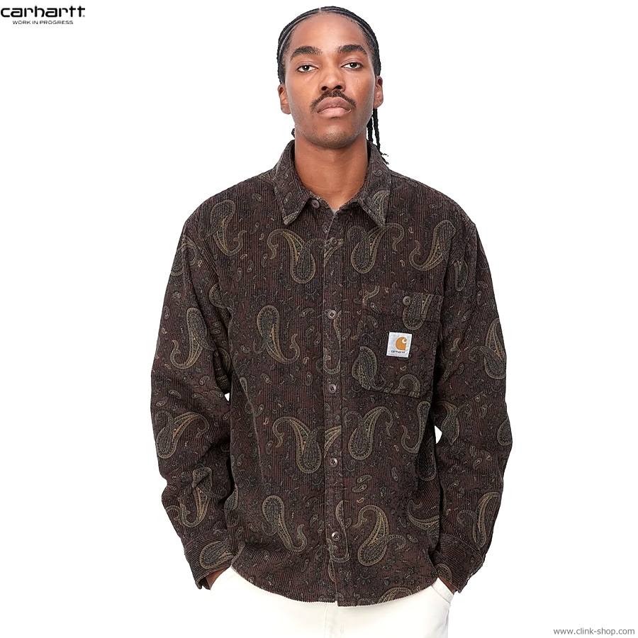 CLINK｜CARHARTT WIP L/S FLINT SHIRT (PAISLEY PRINT/BUCKEYE)｜東京