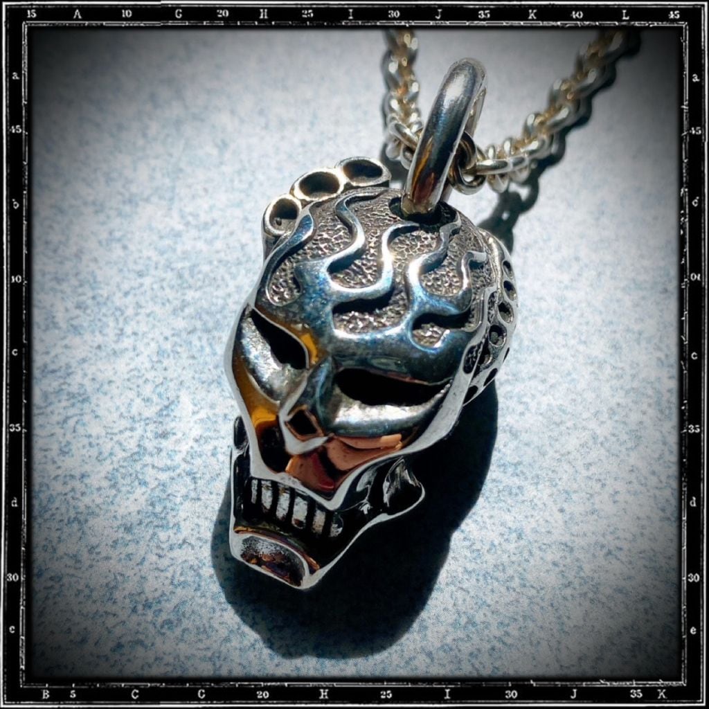 HOT ROD SKULL PENDANT | クレイジーピッグ公式オンラインストア