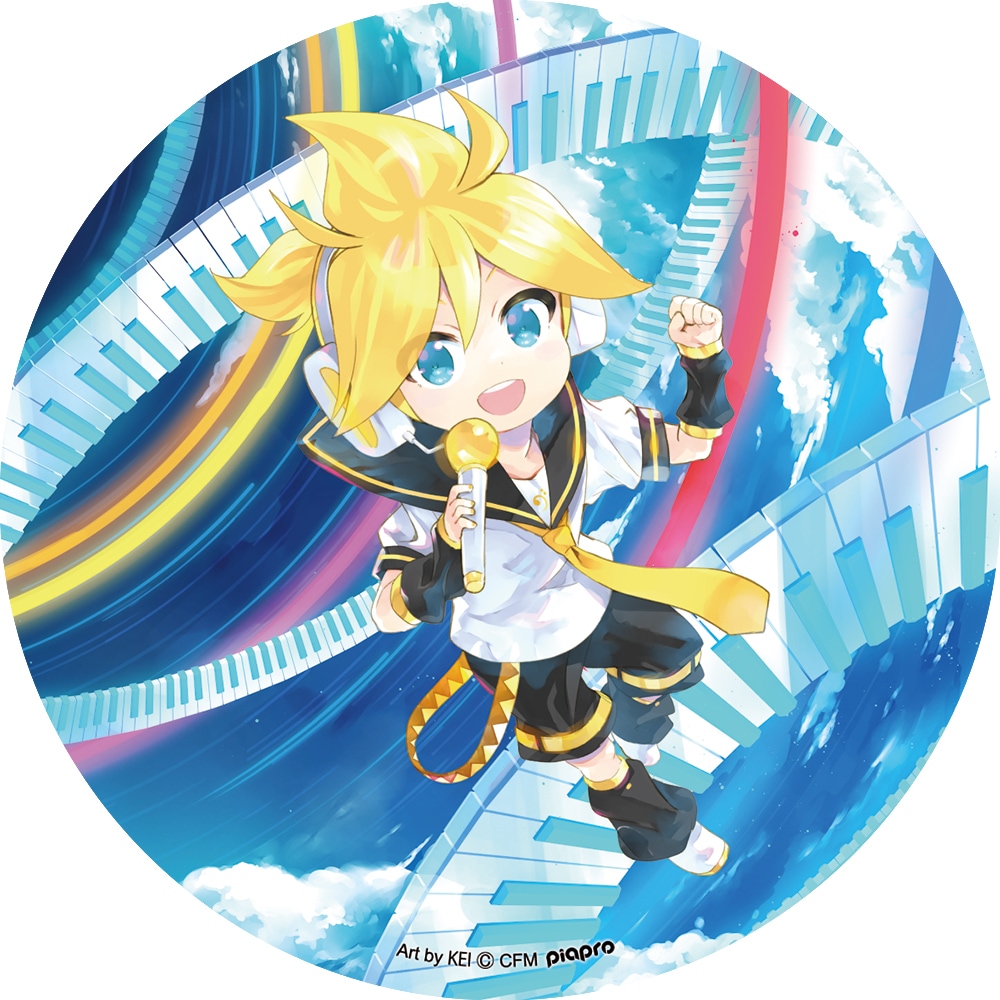 キャラパブ | ピアプロキャラクターズ | コースターパブミラー 鏡音