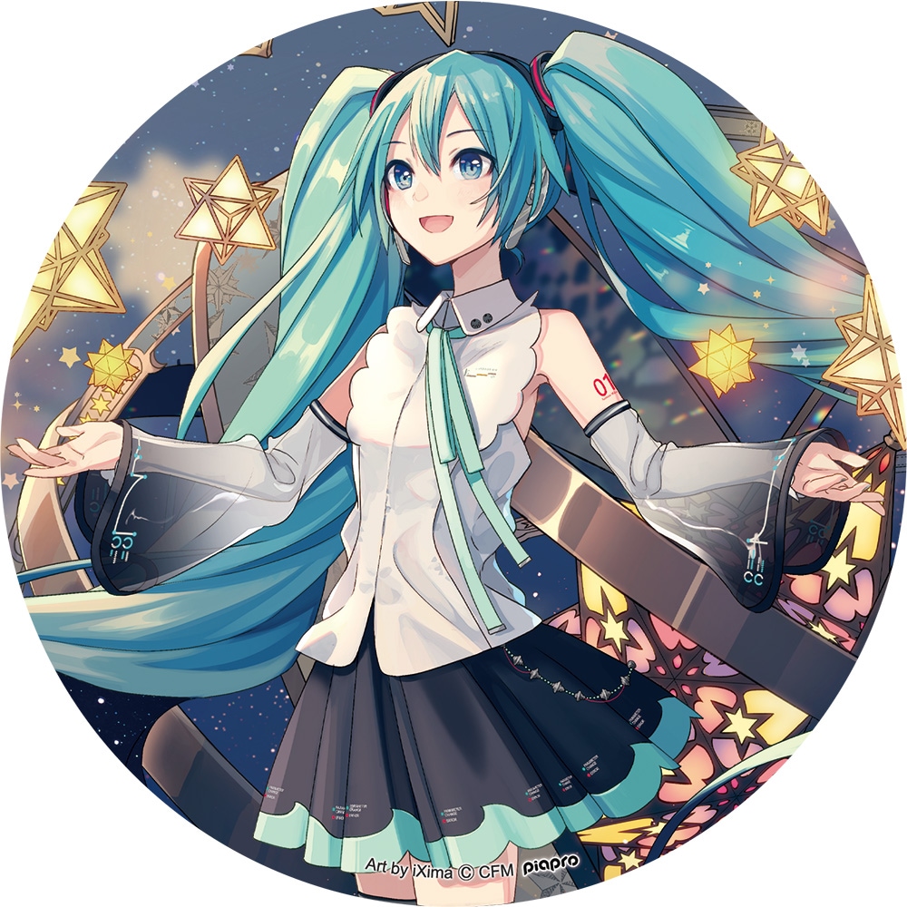 キャラパブ | 初音ミク 15th | コースターパブミラー 初音ミク 15th