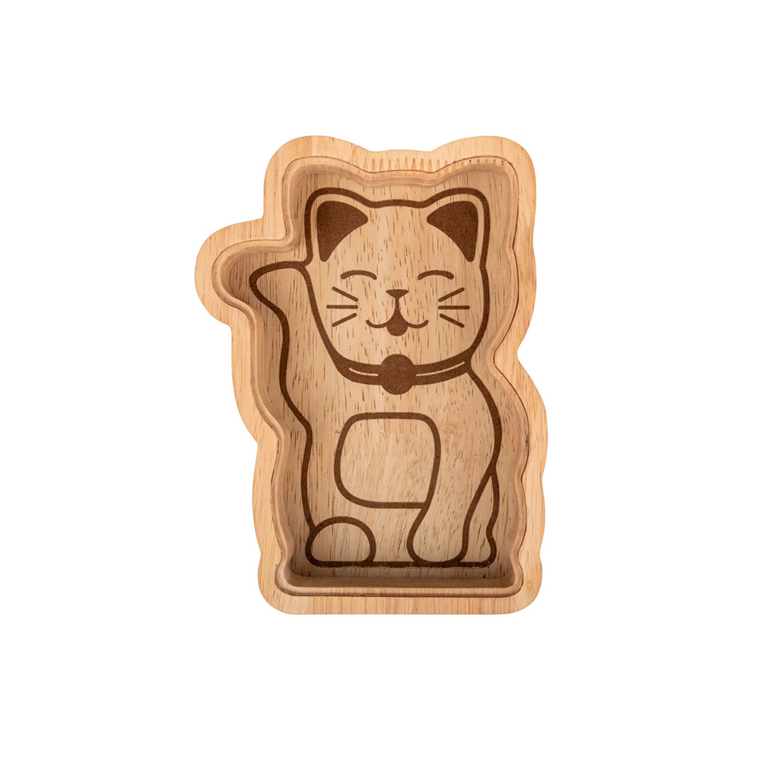 KIKKERLAND ラッキー キャット マネー バンク | 招き猫の貯金箱