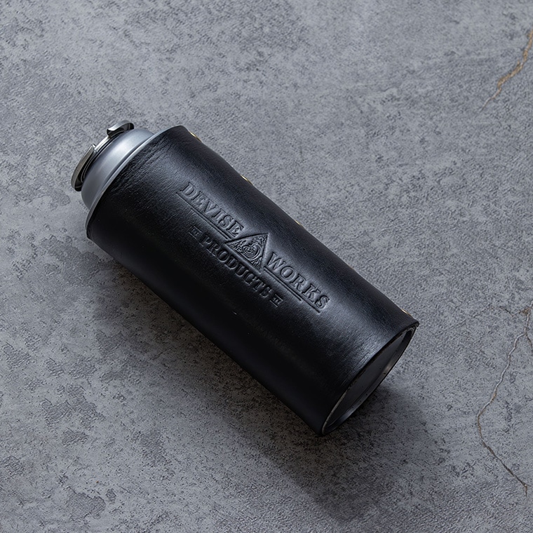 CB缶レザーカバー | DEVISE WORKS | キャンプ用品